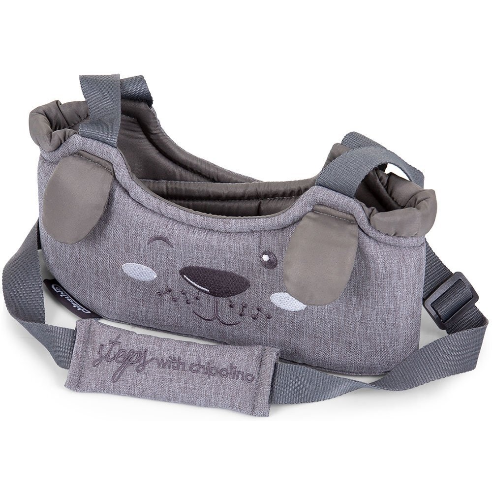 CHIPOLINO Ham pentru copii 1st Steps graphite linen