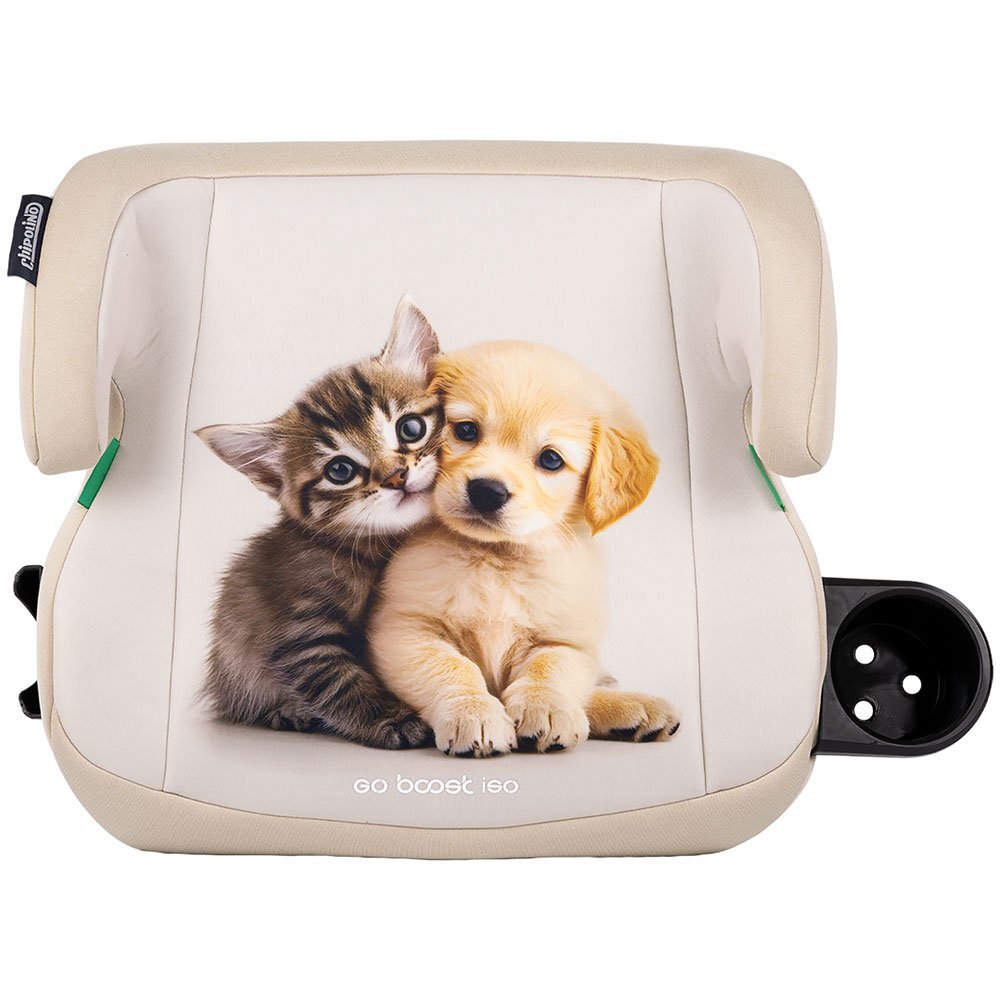 CHIPOLINO Inaltator auto cu isofix pentru copii Go Boost Iso Kitten Puppy I-Size 125-150 cm