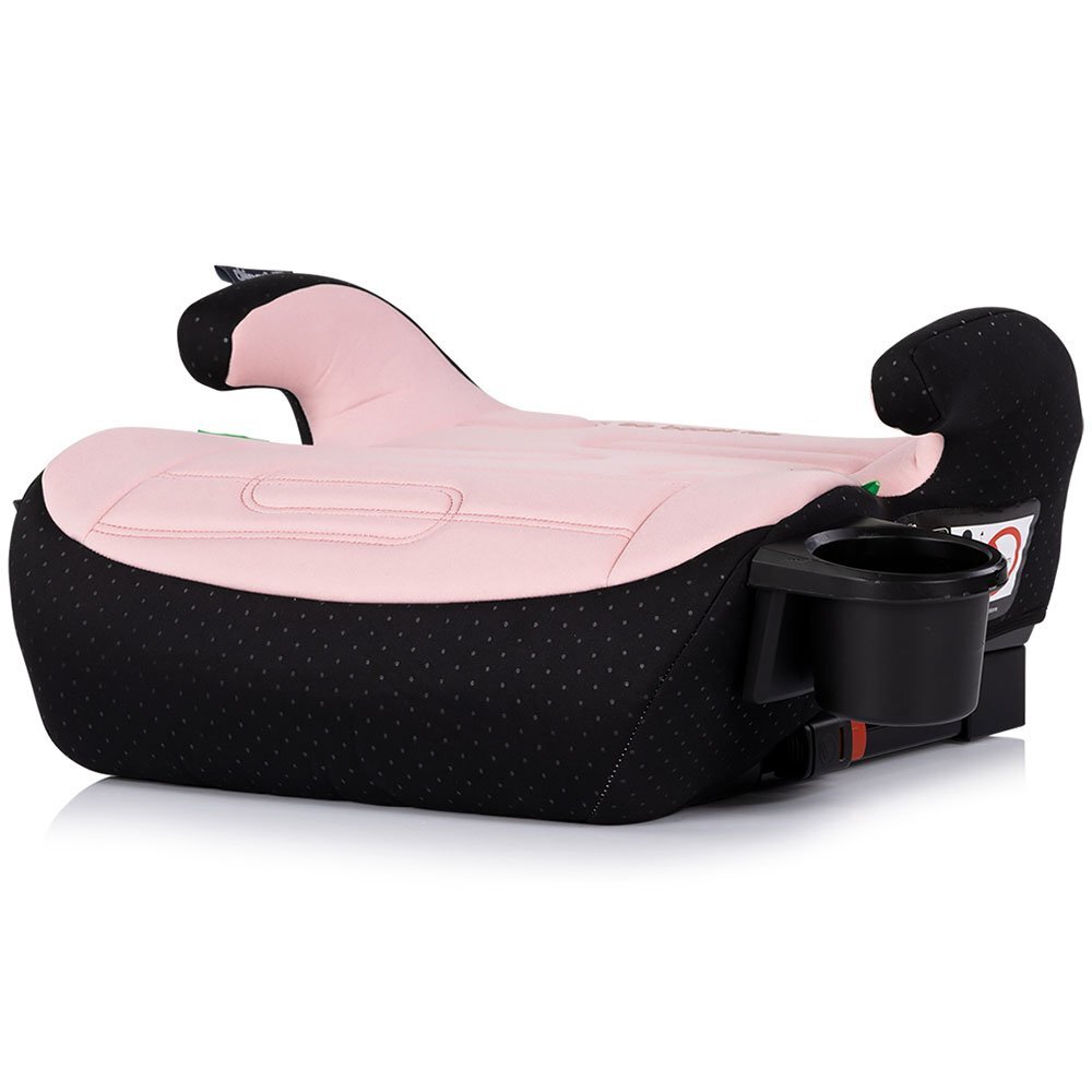 CHIPOLINO Inaltator auto cu isofix pentru copii Go Boost Iso Powder Pink I-Size 125-150 cm