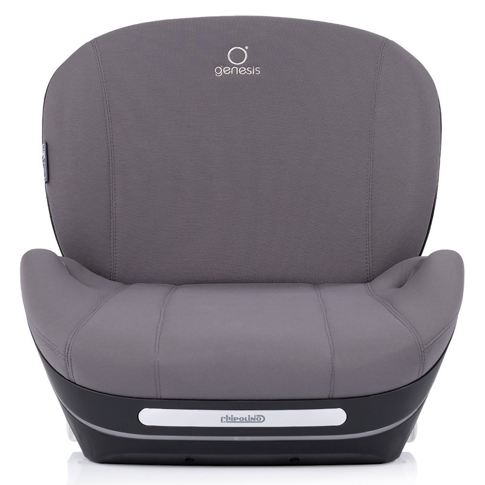 CHIPOLINO Inaltator auto pentru copii Genesis Charcoal i-Size 125-150 cm cu sistem isofix