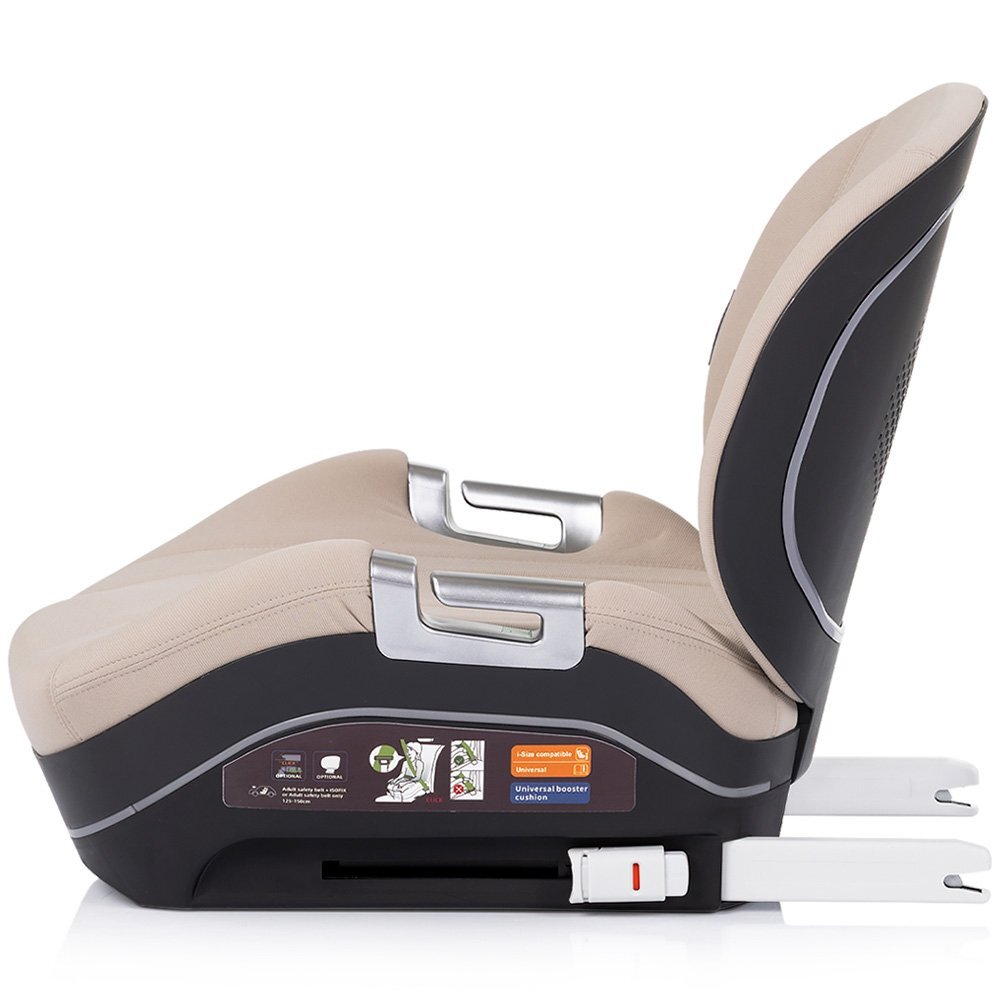CHIPOLINO Inaltator auto pentru copii Genesis Latte i-Size 125-150 cm cu sistem isofix