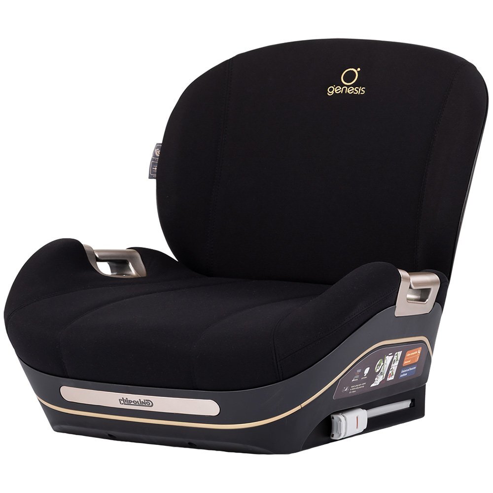 CHIPOLINO Inaltator auto pentru copii Genesis Noir i-Size 125-150 cm cu sistem isofix