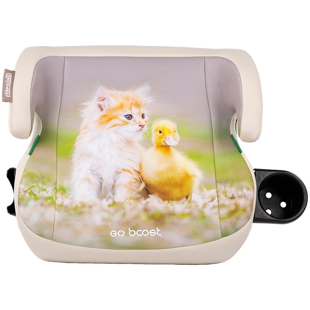 CHIPOLINO Inaltator auto pentru copii Go Boost Cat Duck I-Size 125-150 cm