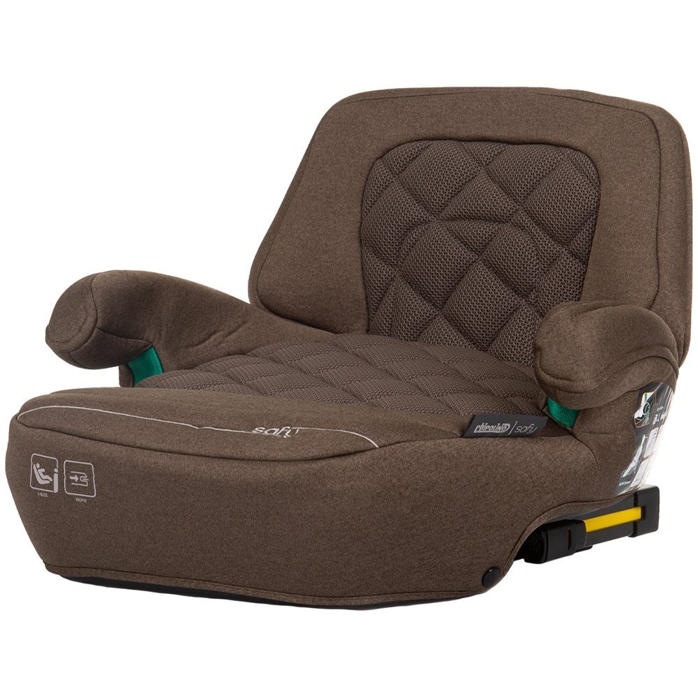 CHIPOLINO Inaltator auto Safy I-Size 125-150 cm macadamia cu sistem isofix