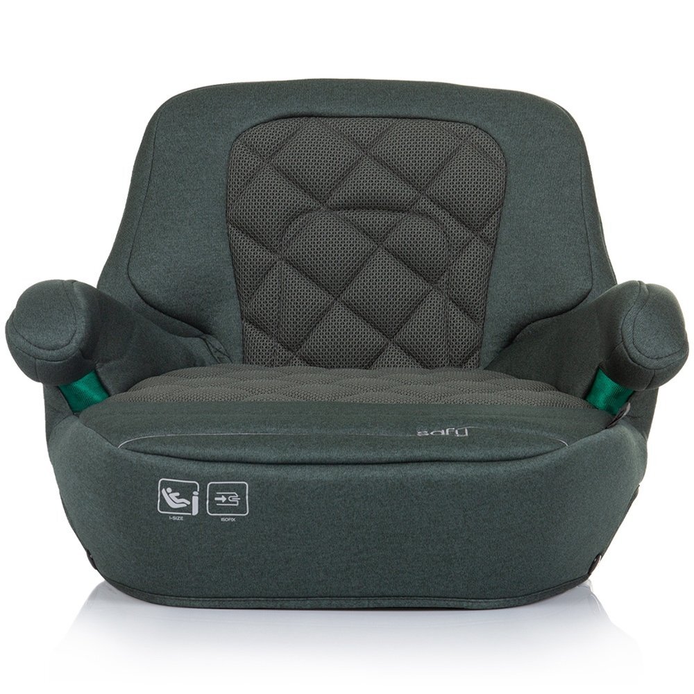 CHIPOLINO Inaltator auto Safy I-Size 125-150 cm pastel green cu sistem isofix