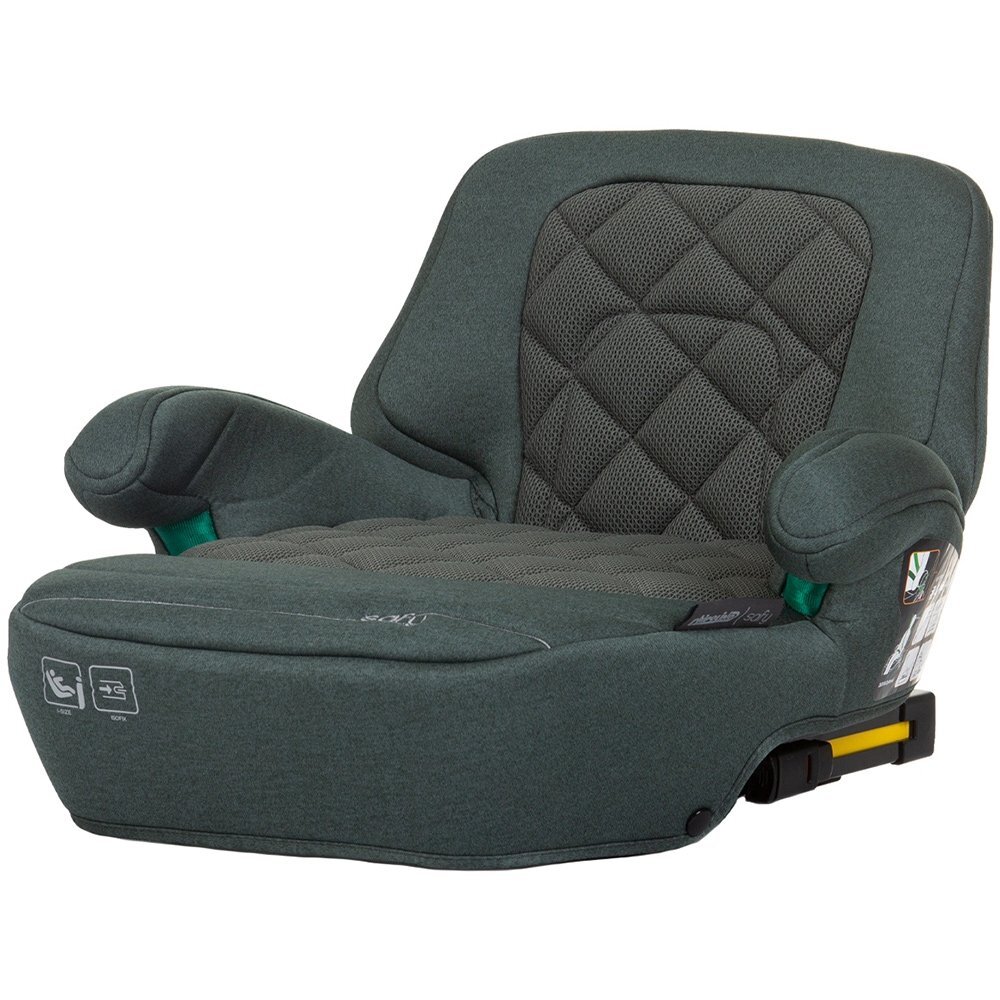 CHIPOLINO Inaltator auto Safy I-Size 125-150 cm pastel green cu sistem isofix