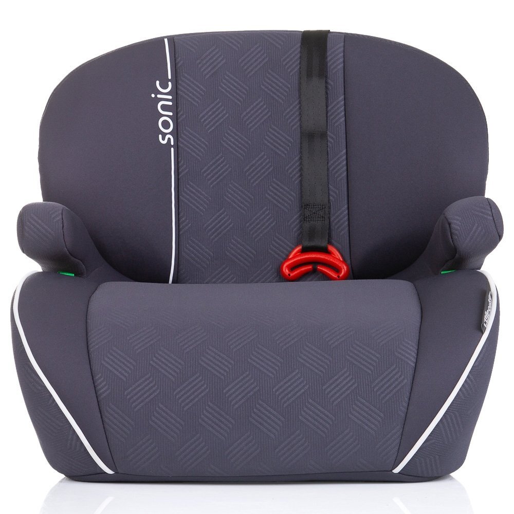 CHIPOLINO Inaltator auto Sonic Anthracite I-Size 125-150 cm cu sistem Isofix si Testat ADAC