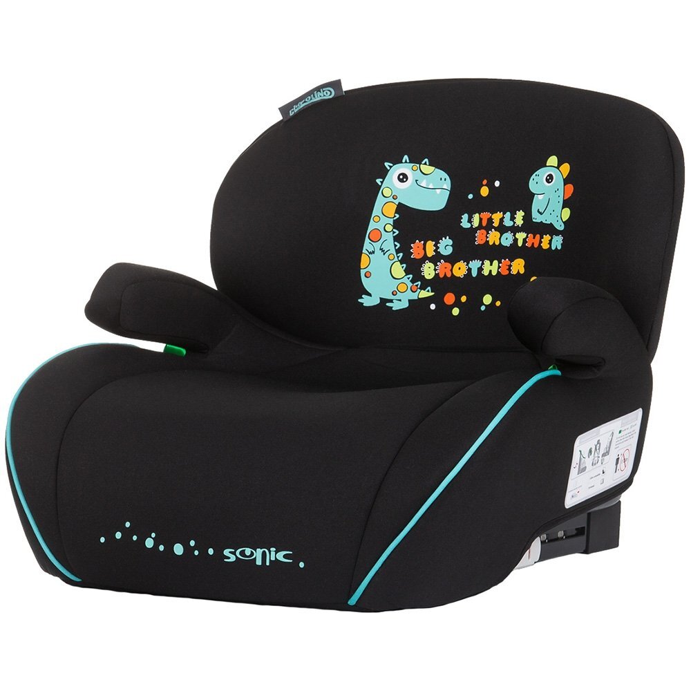 CHIPOLINO Inaltator auto Sonic Dino I-Size 125-150 cm cu sistem Isofix si Testat ADAC