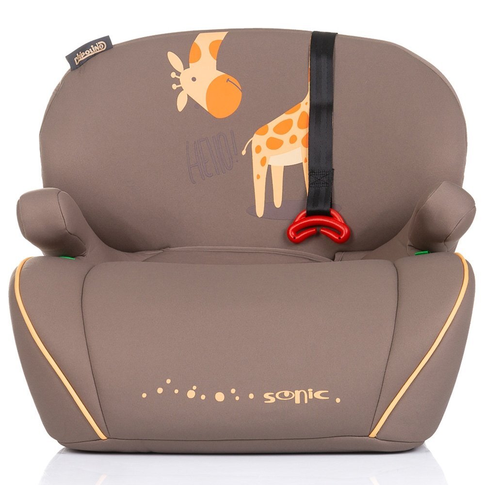 CHIPOLINO Inaltator auto Sonic Giraffe I-Size 125-150 cm cu sistem Isofix si Testat ADAC