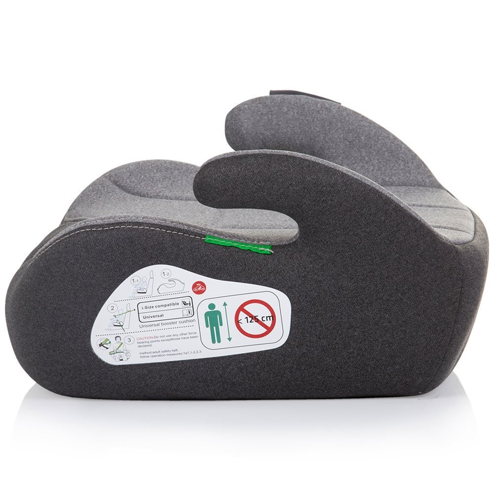 CHIPOLINO Inaltator auto Uty I-Size 125-150 cm ash grey