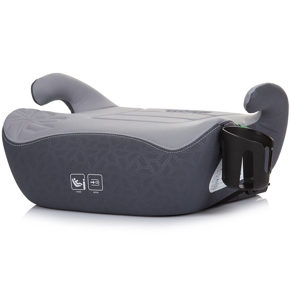 CHIPOLINO Inaltator auto Wing cu sistem Isofix I-Size 125-150 cm ash grey