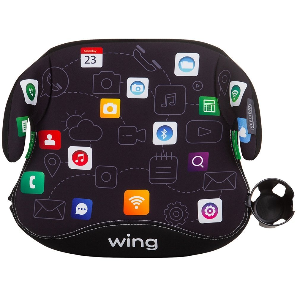 CHIPOLINO Inaltator auto Wing cu sistem Isofix I-Size 125-150 cm display