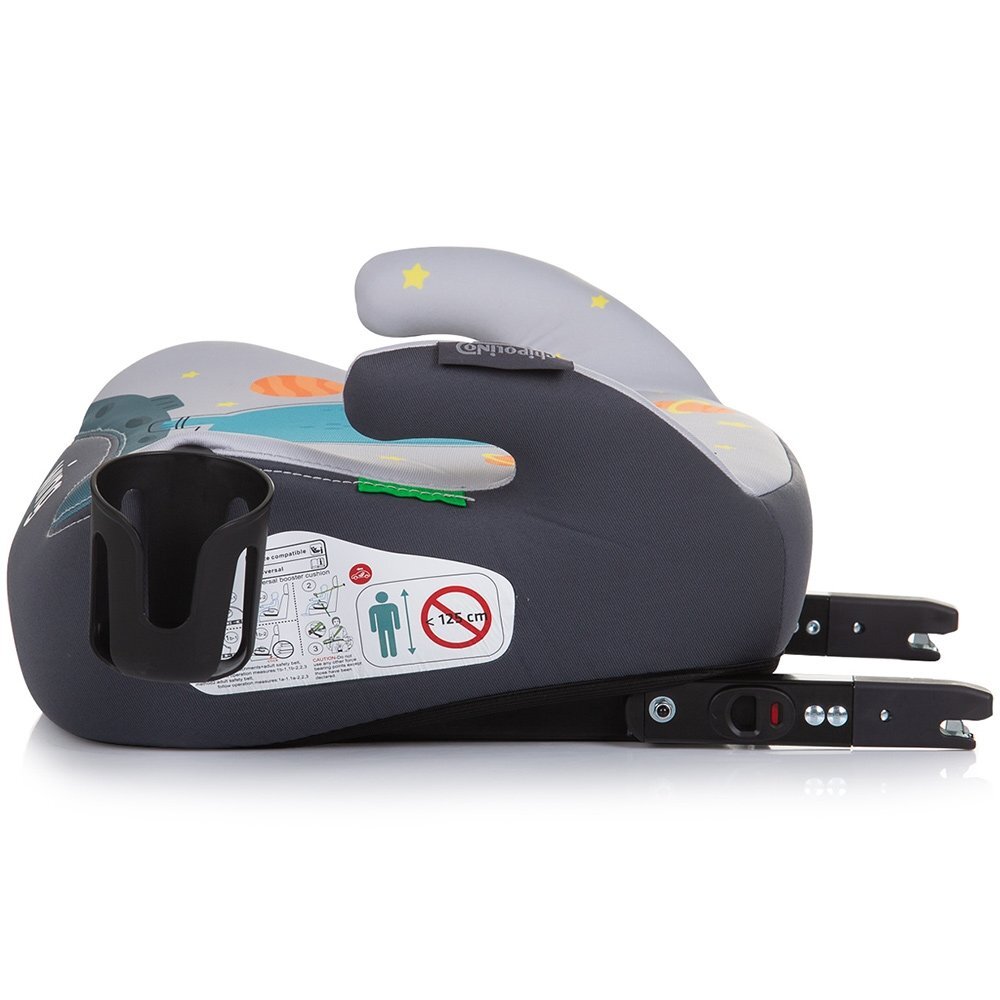 CHIPOLINO Inaltator auto Wing cu sistem Isofix I-Size 125-150 cm space dino