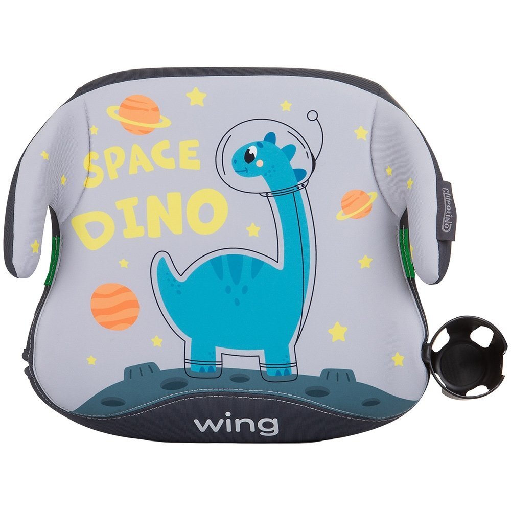 CHIPOLINO Inaltator auto Wing cu sistem Isofix I-Size 125-150 cm space dino