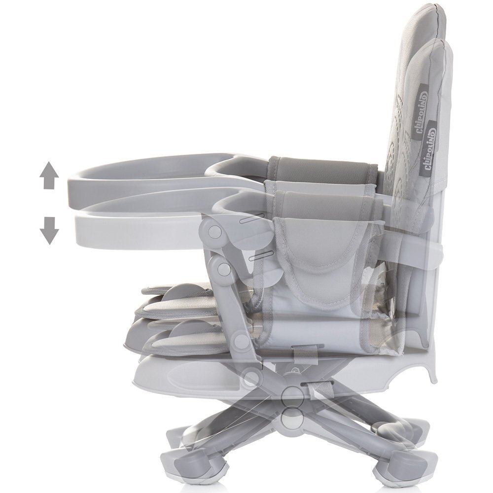 CHIPOLINO Inaltator scaun de masa Lollipop ash grey