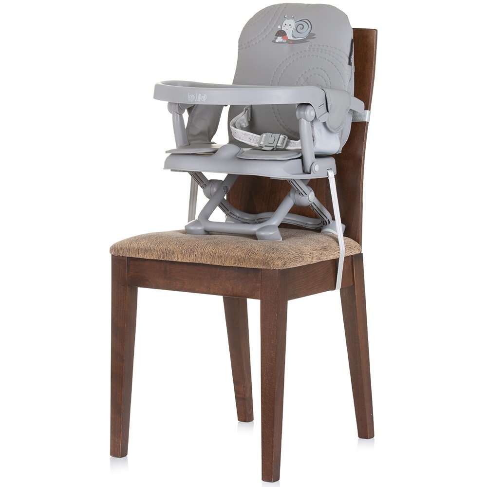 CHIPOLINO Inaltator scaun de masa Lollipop ash grey