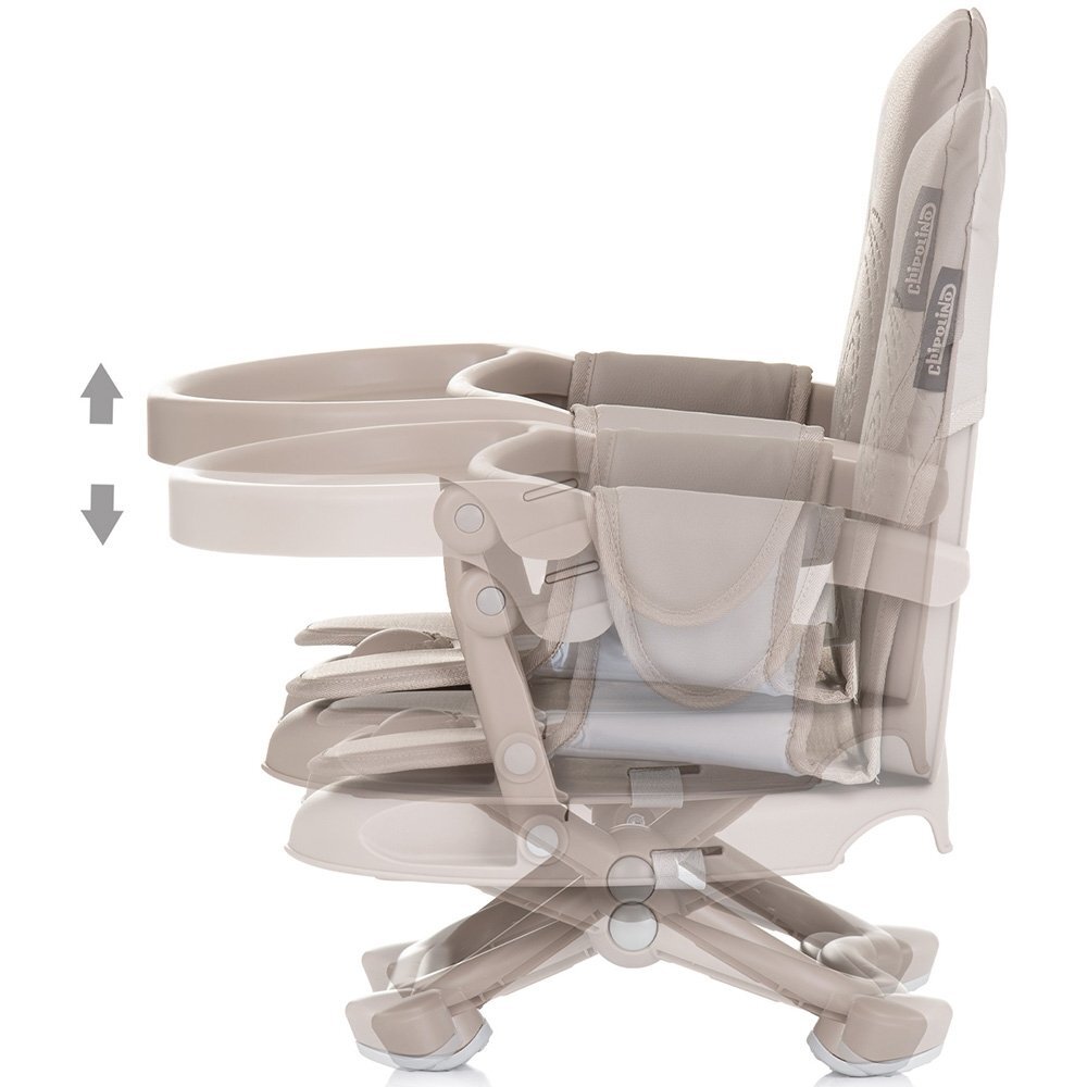 CHIPOLINO Inaltator scaun de masa Lollipop macadamia