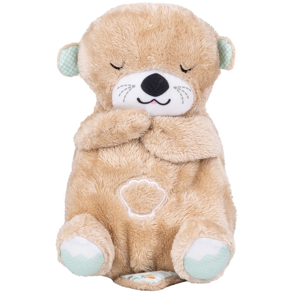 CHIPOLINO Jucarie de plus calmanta care respira cu lumini si melodii Otter