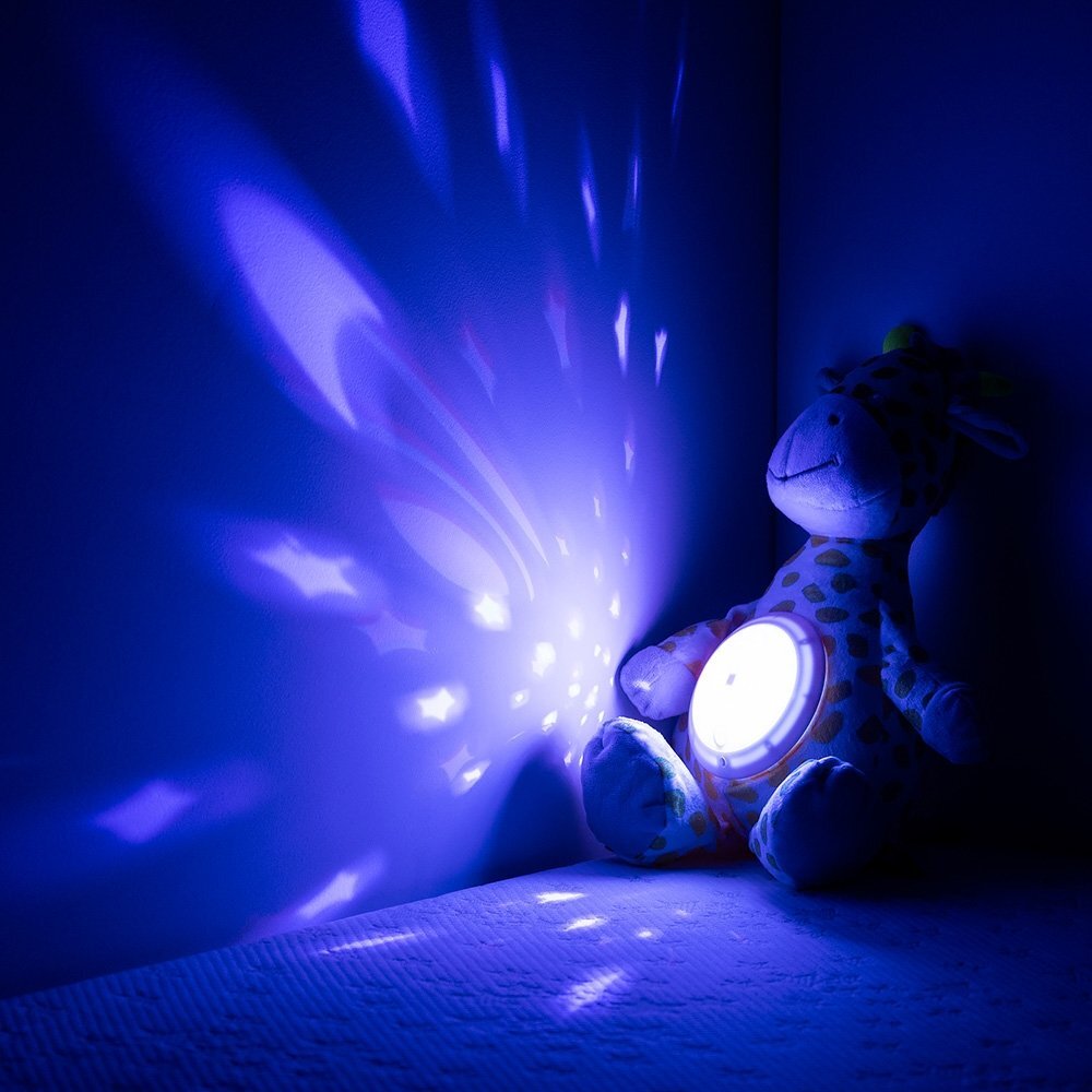 CHIPOLINO Lampa de veghe din plus Giraffe