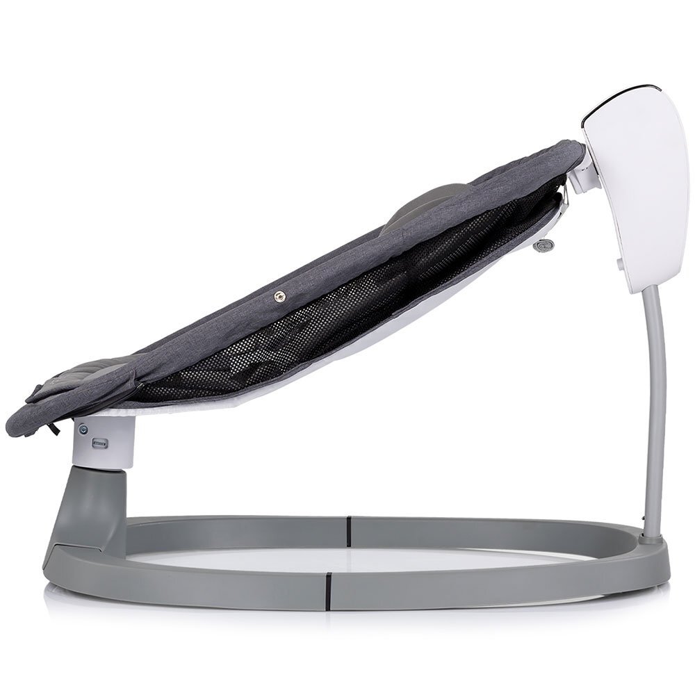 CHIPOLINO Leagan electric pentru copii Lambada Anthracite cu telecomanda functie de scaun sezut reglabil plasa anti-insecte
