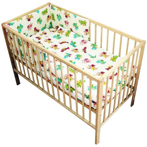 CHIPOLINO Lenjerie patut Dragon 4 piese