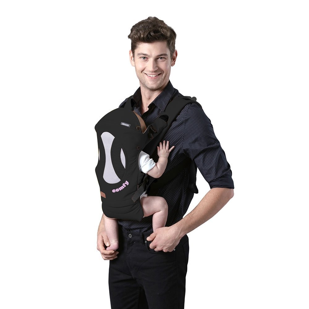 CHIPOLINO Marsupiu Comfy black pink