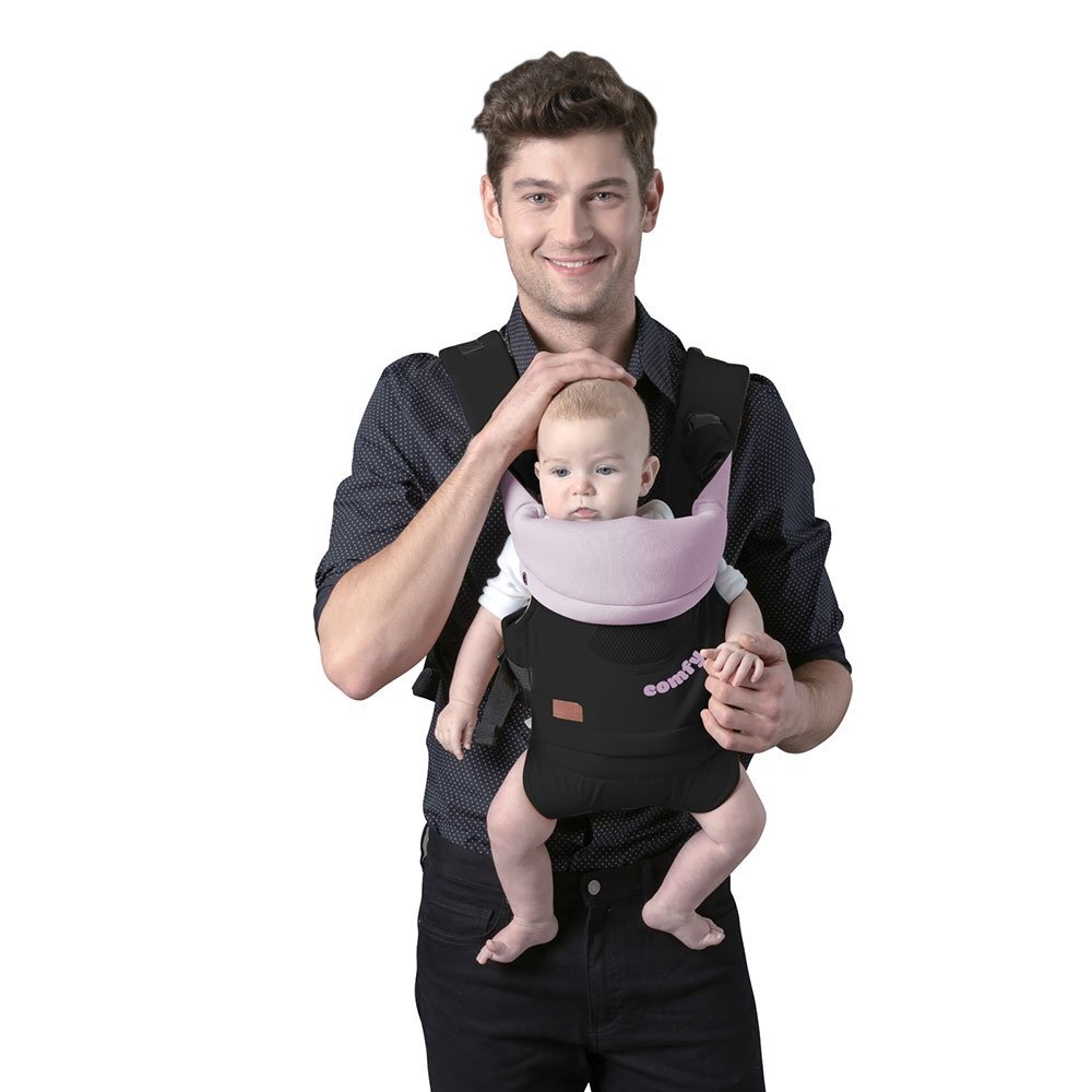 CHIPOLINO Marsupiu Comfy black pink