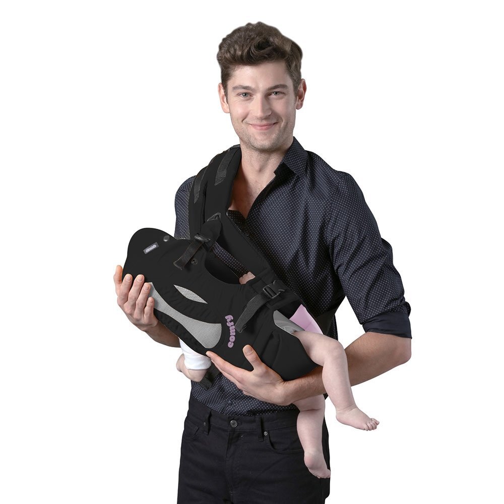 CHIPOLINO Marsupiu Comfy black pink