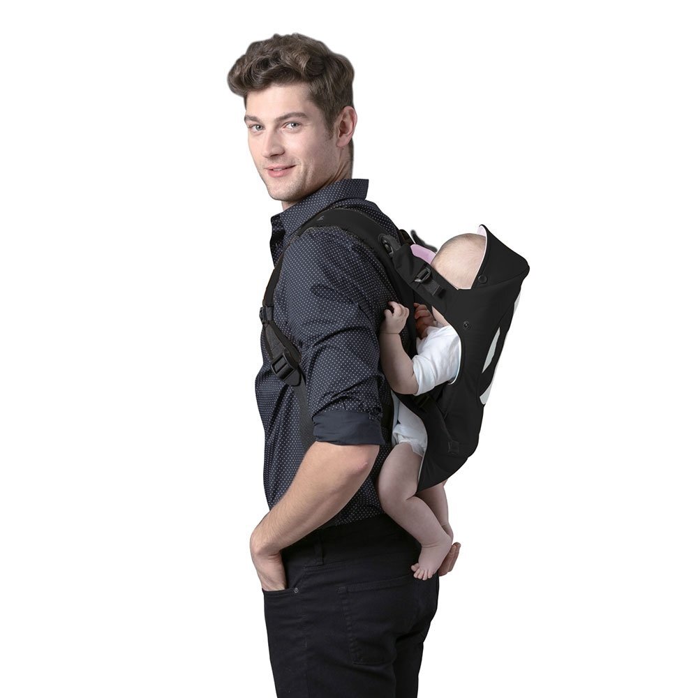 CHIPOLINO Marsupiu Comfy black pink
