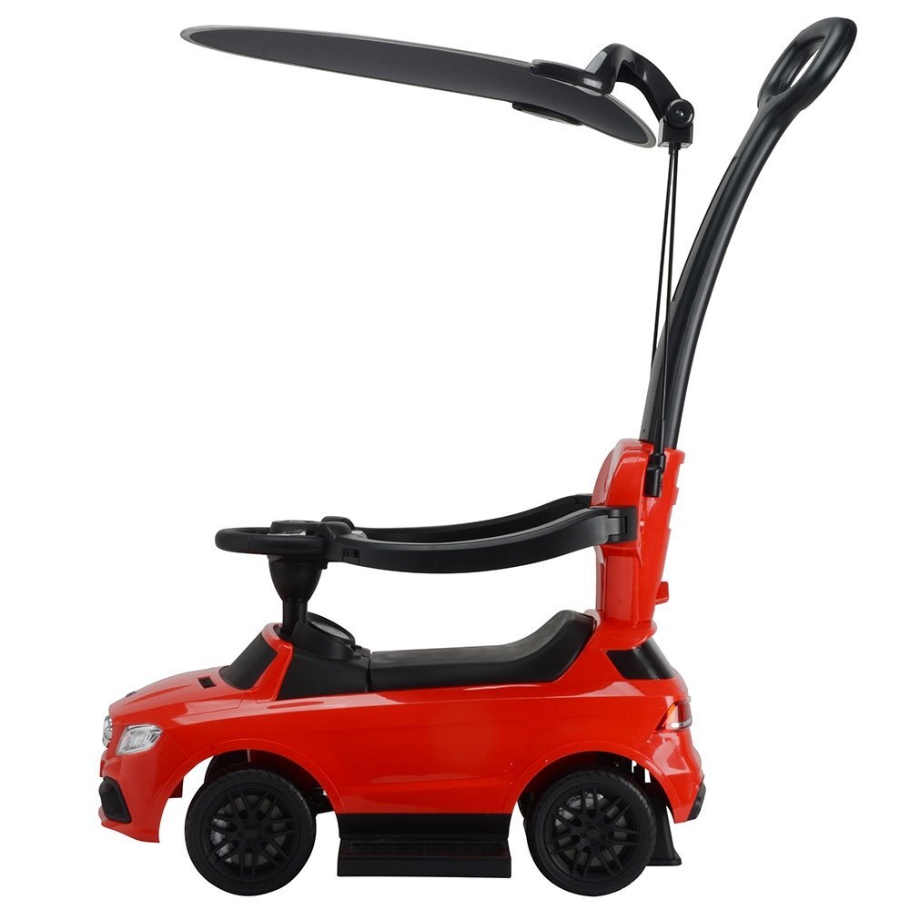 CHIPOLINO Masinuta copii de impins Mercedes AMG GLE 63 Red cu maner si copertina reglabila bara de protectie suport pentru picioare spatiu de depozitare volan cu sunete