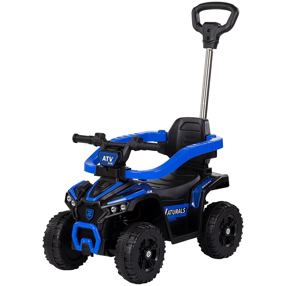 CHIPOLINO Masinuta de impins ATV Blue cu maner efecte luminoase si sonore