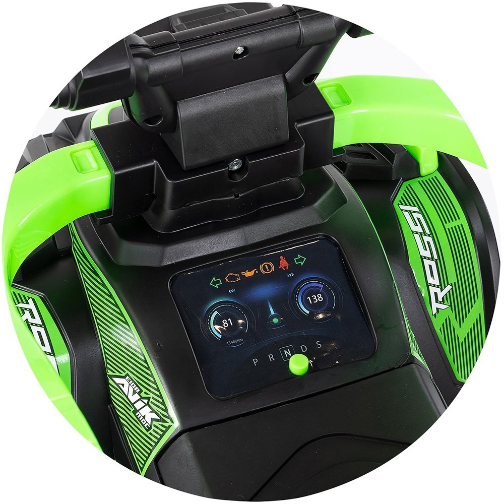 CHIPOLINO Masinuta de impins ATV Green cu maner efecte luminoase si sonore