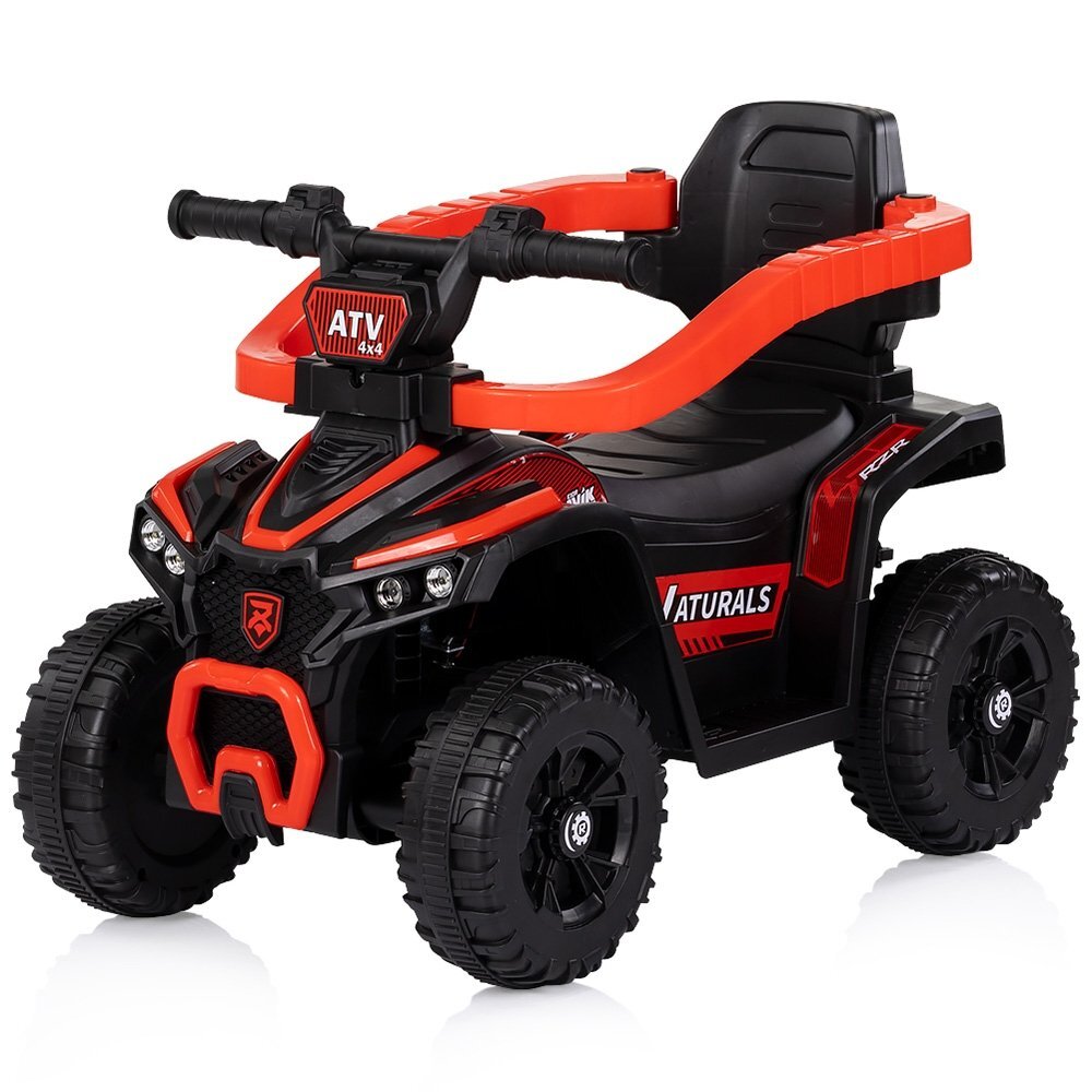 CHIPOLINO Masinuta de impins ATV Red cu maner efecte luminoase si sonore