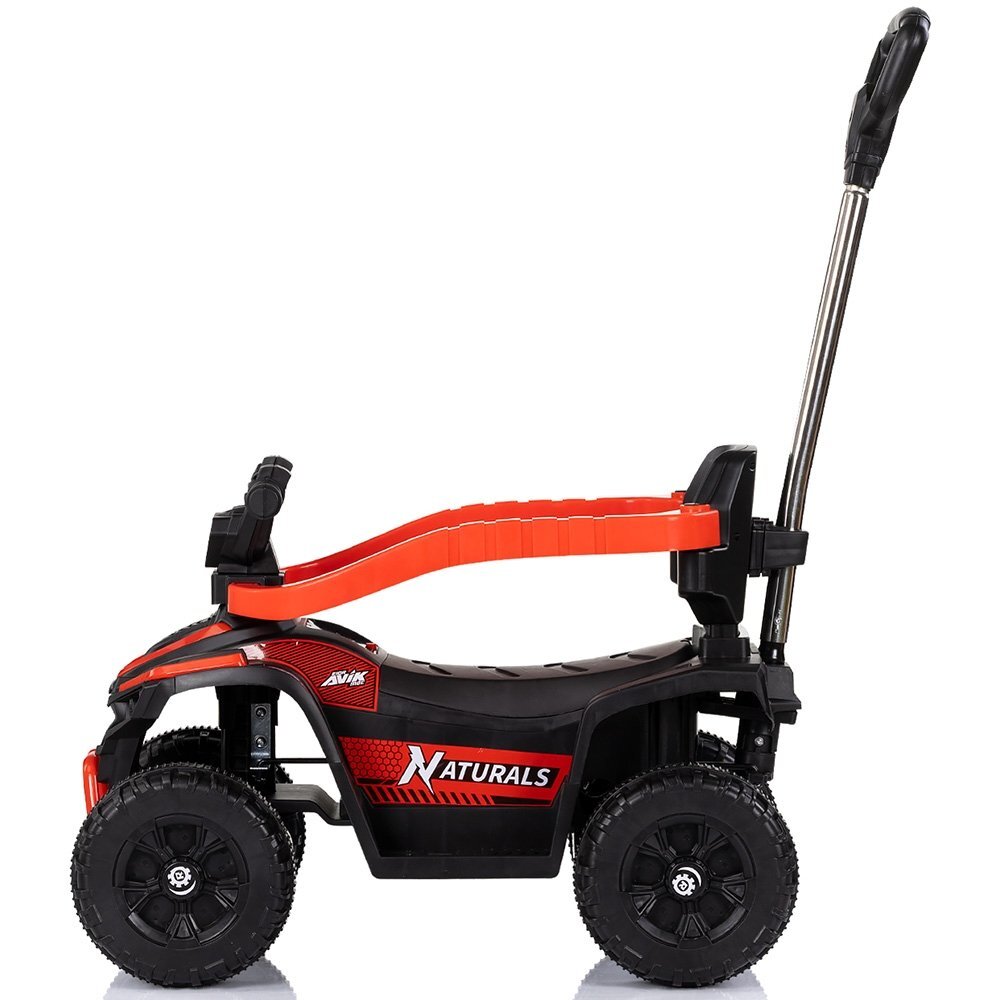 CHIPOLINO Masinuta de impins ATV Red cu maner efecte luminoase si sonore