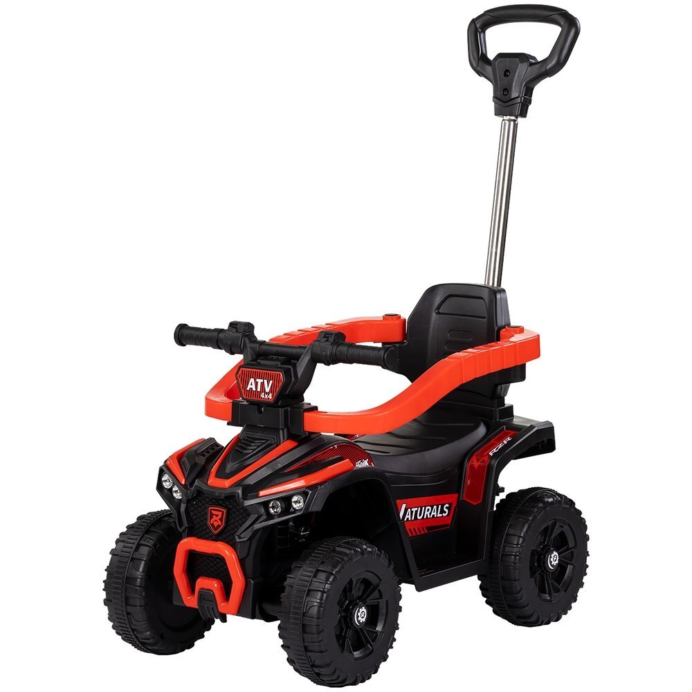 CHIPOLINO Masinuta de impins ATV Red cu maner efecte luminoase si sonore