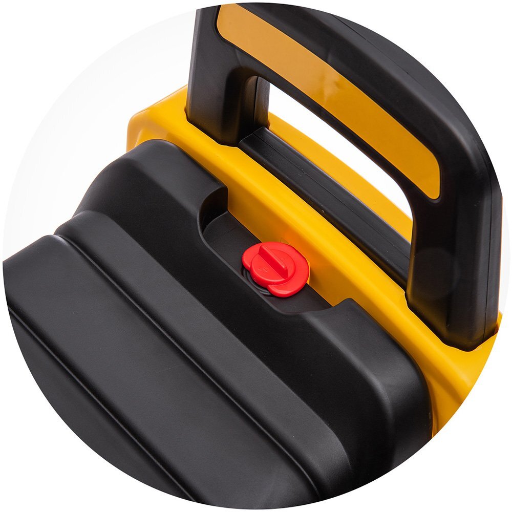 CHIPOLINO Masinuta de impins CAT Loader yellow volan cu sunete spatiu pentru depozitare greutate admisa 25 kg