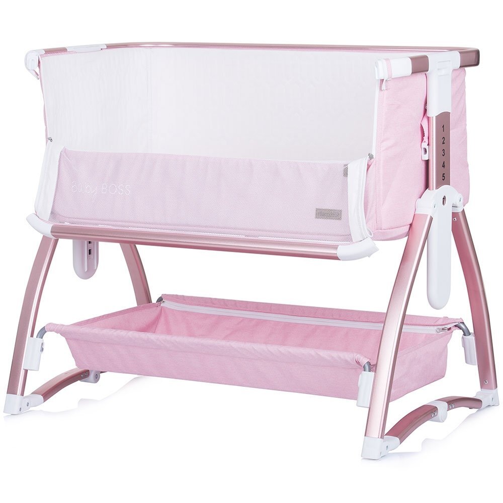 CHIPOLINO Patut Co-Sleeper Baby Boss blush