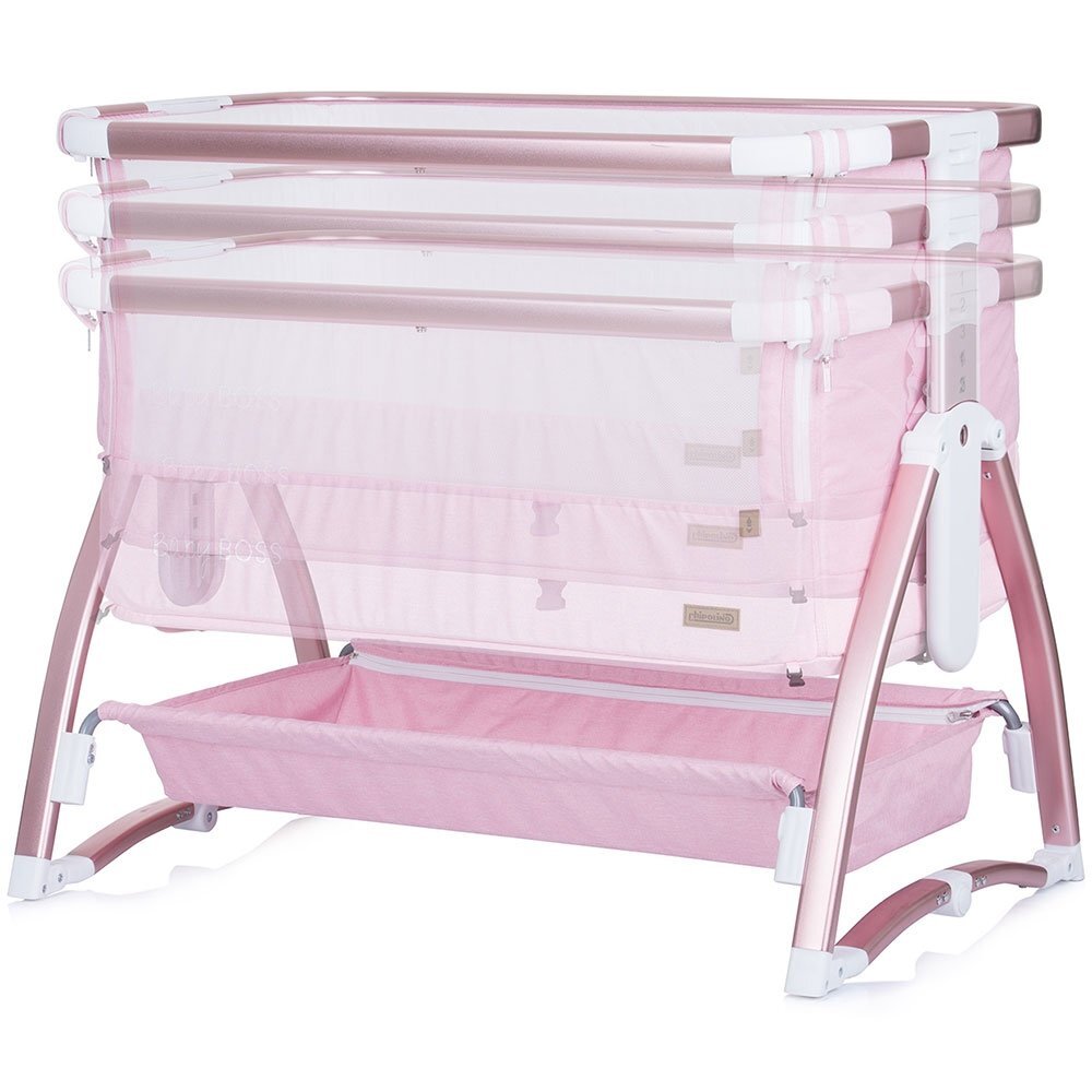 CHIPOLINO Patut Co-Sleeper Baby Boss blush