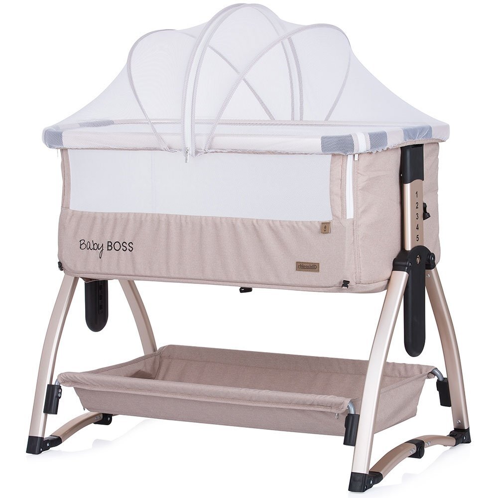 CHIPOLINO Patut Co-Sleeper Baby Boss humus