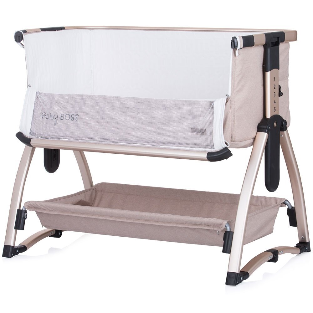 CHIPOLINO Patut Co-Sleeper Baby Boss humus
