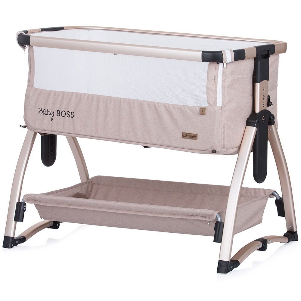 CHIPOLINO Patut Co-Sleeper Baby Boss humus