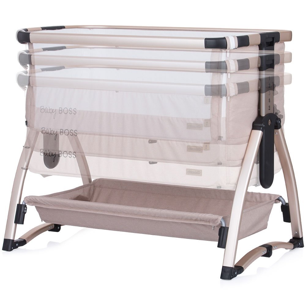 CHIPOLINO Patut Co-Sleeper Baby Boss humus