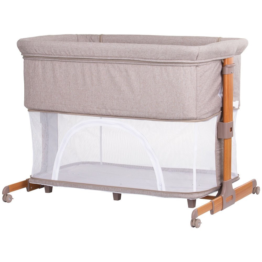 CHIPOLINO Patut Co-Sleeper si Tarc Mommy n Me beige wood