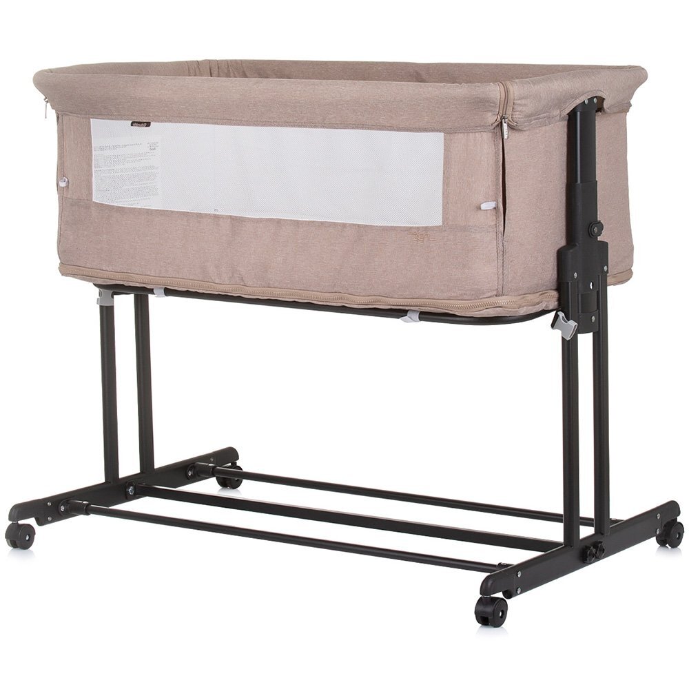 CHIPOLINO Patut co-sleeper si tarc Zen macadamia