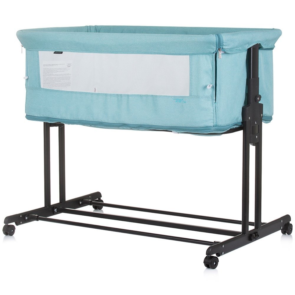 CHIPOLINO Patut co-sleeper si tarc Zen pastel green