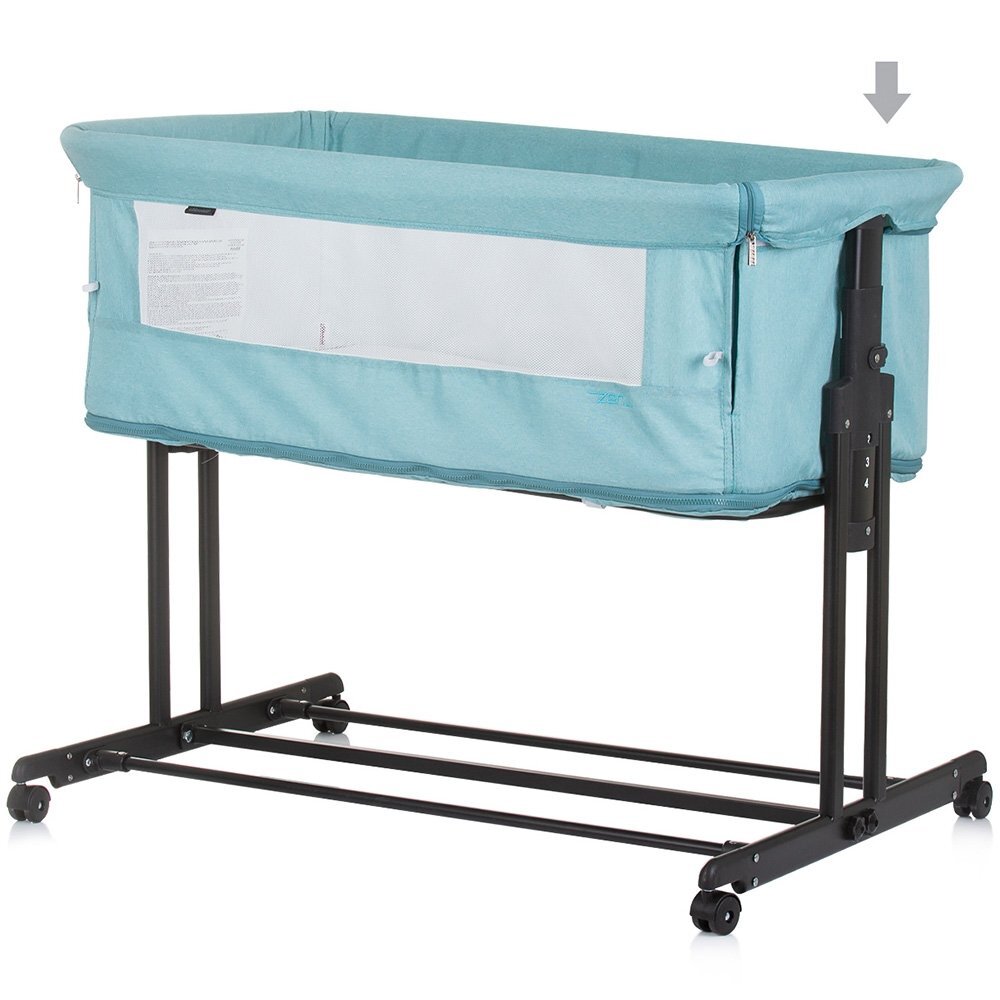 CHIPOLINO Patut co-sleeper si tarc Zen pastel green