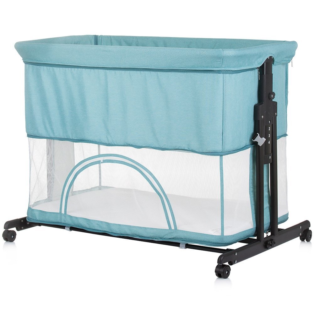 CHIPOLINO Patut co-sleeper si tarc Zen pastel green