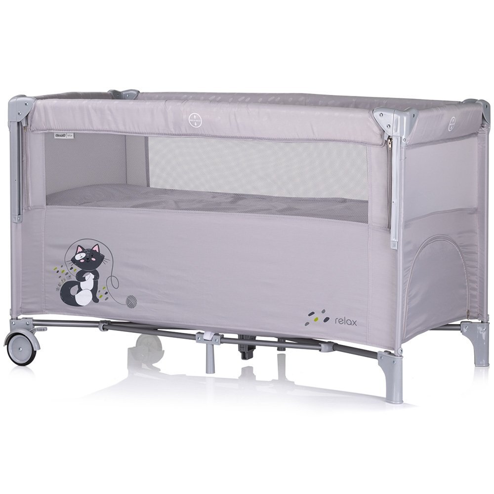 CHIPOLINO Patut pentru copii Relax cloud pliabil cu laterala culisanta