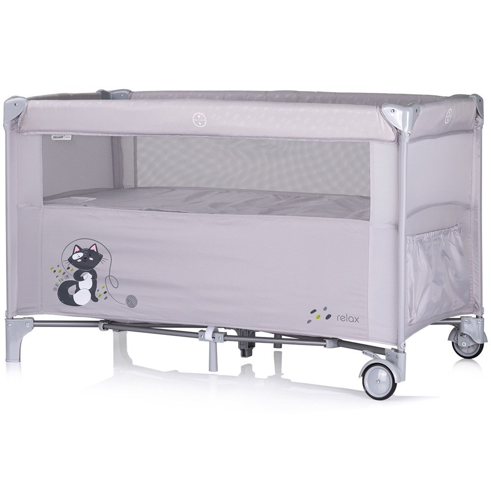 CHIPOLINO Patut pentru copii Relax cloud pliabil cu laterala culisanta