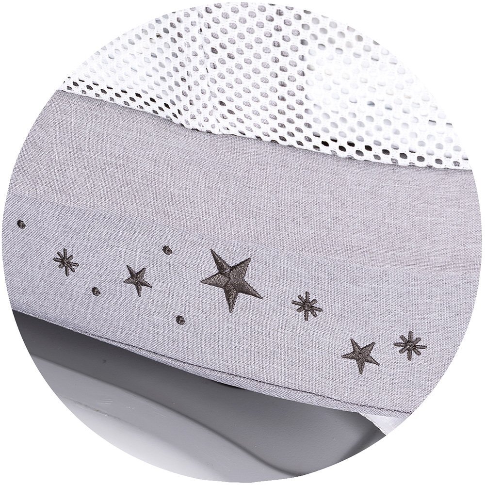 CHIPOLINO Patut pentru copii Sogno 2 in 1 grey cu leganare si cantar integrat